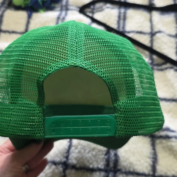 Take It Easy Green Pink Trucker Hat Unisex - Picture 4 of 6